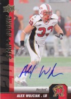 2011 Alex Wujciak Upper Deck - Rookie Autograph (#:130) (Stock: 1) - $9.00