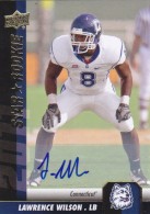 2011 Lawrence Wilson Upper Deck - Rookie Autograph (#:140) (Stock: 1) - $9.00