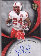 2011 Niles Paul Upper Deck - Ultimate Rookie Signature (On-Card) (#:17) (Stock: 1) - $20.00