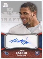 2011 Jamie Harper Topps Rising Rookies - Rookie Autograph (#:184) (Stock: 1) - $8.00