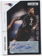 2011 Marcus Cannon Rookies and Stars - Rookie Autograph Holofoil (#'d to 350) (#:210) (Stock: 1) - $7.50