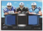 2011 Jamie Harper Topps Prime - Triple Relic Jersey (with Delone Carter and Taiwan Jones - #'d to 388) (#:TCR-CJH) (Stock: 1) - $9.00