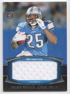 2011 Mikel Leshoure Topps Prime - Rookie Jumbo Relic Jersey (#'d to 318) (#:PRJ-ML) (Stock: 1) - $7.50