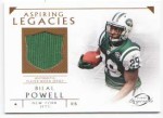 2011 Bilal Powell Topps Legends - Aspiring Legacies Jersey (#:ALR-BP) (Stock: 1) - $4.00