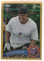 2011 Marvin Austin Topps Chrome - Gold Refractor (#'d 47/50) (#:171) (Stock: 1) - $9.00