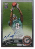 2011 Clyde Gates Topps Chrome - Rookie Autograph (#:22) (Stock: 1) - $9.50