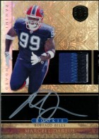 2011 Marcell Dareus Panini Gold Standard - Rookie Autograph Patch (2-Colors) (#:253) (Stock: 1) - $8.00