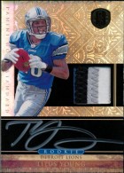 2011 Titus Young Panini Gold Standard - Rookie Autograph Patch (4-Colors - #'d to 499) (#:265) (Stock: 1) - $8.00