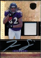 2011 Torrey Smith Panini Gold Standard - Rookie Autograph Patch (#'d to 525) (#:268) (Stock: 1) - $12.50