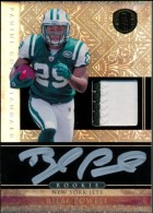 2011 Bilal Powell Panini Gold Standard - Rookie Autograph Patch (2-Colors - #'d to 499) (#:284) (Stock: 1) - $9.00