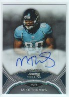 2011 Mike Thomas Bowman Sterling - Autograph (#:BSA-MT) (Stock: 1) - $9.00