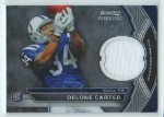 2011 Delone Carter Bowman Sterling - Jersey Rookie (#:BSR-DC) (Stock: 1) - $4.50