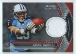 2011 Jamie Harper Bowman Sterling - Jersey Rookie (White) (#:BSR-JH) (Stock: 1) - $4.00