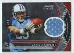 2011 Jamie Harper Bowman Sterling - Jersey Rookie (Blue) (#:BSR-JH) (Stock: 1) - $5.00