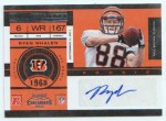 2011 Ryan Whalen Playoff Contenders - Rookie Autograph (#:175) (Stock: 3) - $9.00