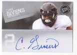 2012 Chris Givens Press Pass - Silver Autograph (#:PPS-CG2) (Stock: 1) - $7.50