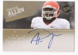 2012 Dwayne Allen Press Pass - Gold Autograph (#'d to 199) (#:PPS-DA) (Stock: 1) - $9.50