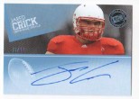 2012 Jared Crick Press Pass - Blue Autograph (#'d to 50) (#:PPS-JC2) (Stock: 1) - $12.50