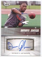 2012 Damaris Johnson Sage HIT - Silver Autograph (#:A86) (Stock: 1) - $6.50