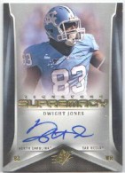 2012 Dwight Jones SPx - Signature Supremacy Autograph (#:SUP-DJ) (Stock: 1) - $7.50