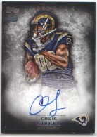 2012 Chris Givens Topps Inception - Autograph Rookie (#:141) (Stock: 1) - $6.50