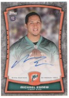 2012 Michael Egnew Topps - Rookie Premiere Autograph (#'d 87/90) (#:RPA-ME) (Stock: 1) - $12.00