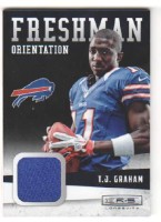 2012 T.J. Graham Rookies and Stars Longevity - Freshman Orientation Jersey (#:1) (Stock: 1) - $4.50