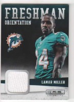 2012 Lamar Miller Rookies and Stars Longevity - Freshman Orientation Jersey (#:13) (Stock: 1) - $4.50