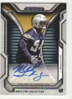 2012 Melvin Ingram Topps Strata - Rookie Autograph (#:RA-MI) (Stock: 1) - $7.50