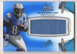 2012 Ryan Broyles Bowman Sterling - Blue Refractor Jersey (#'d 46/99) (#:BSJRR-RB) (Stock: 1) - $7.50