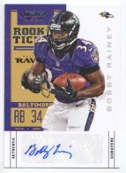 2012 Bobby Rainey Panini Contenders - Rookie Autograph (#:106) (Stock: 1) - $7.50