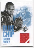 2012 DeVier Posey Limited - Blue Chip Jersey (#'d to 99) (#:33) (Stock: 1) - $4.00