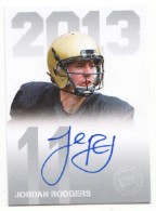 2013 Jordan Rodgers Press Pass - Autograph Silver (#:PPS-JR2) (Stock: 1) - $6.00