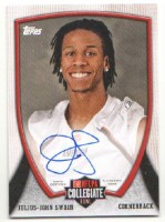 2013 Julius-John Swain Bowman - NFLPA Collegiate Bowl Autograph (#:68) (Stock: 1) - $5.00