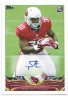 2013 Stepfan Taylor Topps - Rookie Autograph (#:74) (Stock: 1) - $12.00