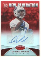 2013 Da'Rick Rogers Certified - Mirror Red Autograph (#'d to 999) (#:220) (Stock: 1) - $4.50