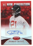 2013 Desmond Trufant Certified - Mirror Red Autograph (#'d to 999) (#:226) (Stock: 1) - $6.00