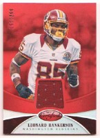 2013 Leonard Hankerson Certified - Mirror Red Materials Jersey (#'d to 299) (#:59) (Stock: 1) - $4.00