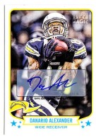 2013 Danario Alexander Topps Magic - Autograph (#:59) (Stock: 1) - $6.50