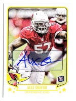 2013 Alex Okafor Topps Magic - Rookie Autograph (#:162) (Stock: 1) - $5.00