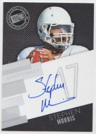 2014 Stephen Morris Press Pass - Autograph Silver (#:SM) (Stock: 1) - $7.50