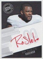 2014 Ra'Shede Hageman Press Pass - Autograph Silver (Red Ink) (#:RH) (Stock: 1) - $9.00