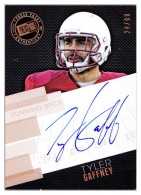 2014 Tyler Gaffney Press Pass - Autograph Bronze (#'d to 99) (#:TG) (Stock: 1) - $9.50