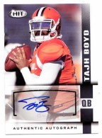 2014 Tajh Boyd Sage HIT - Autograph Black (#:A116) (Stock: 1) - $12.50