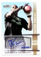 2014 Brandon Wimberly Sage HIT - Autograph Gold (#'d to 250) (#:A109) (Stock: 1) - $7.50