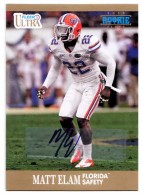 2013 Matt Elam Fleer Retro - Ultra Autograph (#:82) (Stock: 1) - $6.50