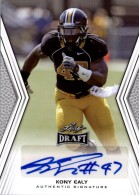 2014 Kony Ealy Leaf Draft - Autograph (#:A-KE1) (Stock: 1) - $7.50