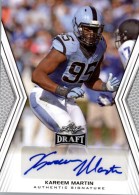 2014 Kareem Martin Leaf Draft - Autograph (#:A-KM2) (Stock: 1) - $8.50