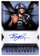 2014 Bryn Renner SPx - Rookie Autograph (#'d to 299) (#:136) (Stock: 1) - $6.00