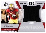 2014 Kelvin Benjamin SPx - Winning Big Materials Jersey (#:WB-KB) (Stock: 1) - $6.00